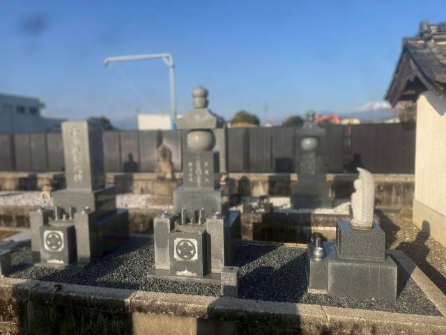 大垣市興福地　お墓リフォーム　①墓石解体